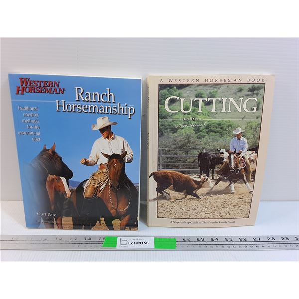(2) Western Horseman Books- Horsemanship & Cutting