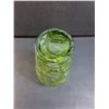 Image 3 : Green Glass Art Vase 11.5"