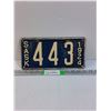 Image 1 : Antique Saskatchewan License Plate- 1924