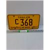 Image 1 : Vintage Saskatchewan Trailer License Plate- 1967