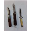 Image 2 : (3) Vintage Knives