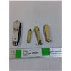 Image 1 : (4) Vintage Folding Knives/Files