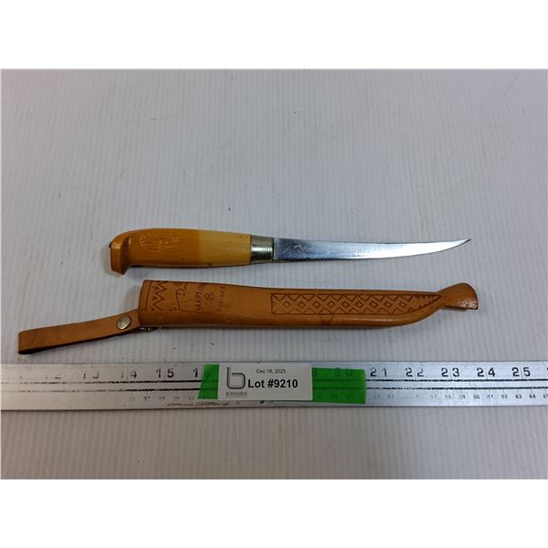 Filleting Knife 10.75" & Sheath