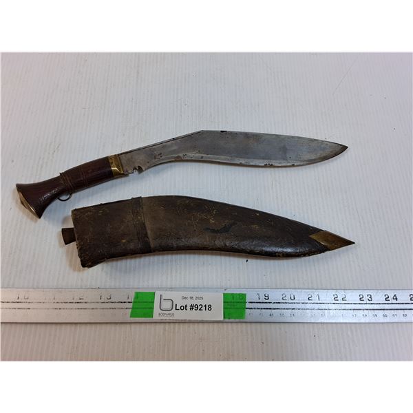 Kukri Knife 14.25" & Sheath