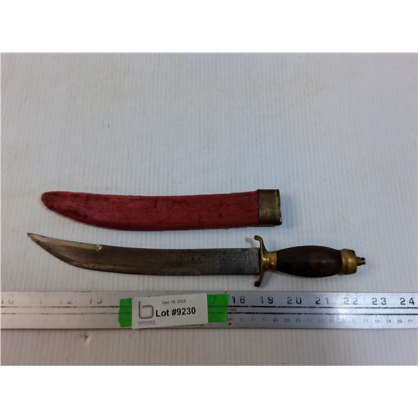 12" Indian Dagger with Sheath