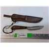 Image 1 : 8" Russell Belt Knife with Sheath