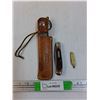 Image 1 : (2) Folding Knives, Sharpener & Case