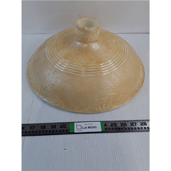 Art Deco 16" Embossed Torchiere Floor Lamp Shade