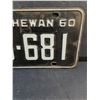 Image 4 : 1960 Saskatchewan License Plate