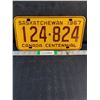 Image 1 : 1967 Saskatchewan License Plate