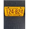 Image 2 : 1967 Saskatchewan License Plate