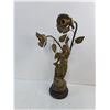 Image 2 : French Art Nouveau Figural Table Lamp-"Forgeron"-untested-as is