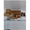 Image 1 : lot of assorted Vintage Packages of Matches,(2) Tins and (2) Cigar Boxes