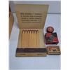 Image 2 : lot of assorted Vintage Packages of Matches,(2) Tins and (2) Cigar Boxes
