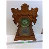 Image 1 : Wooden Grandmother Clock 14.75" x 4" x 22"- As Is, Pickup Preferred
