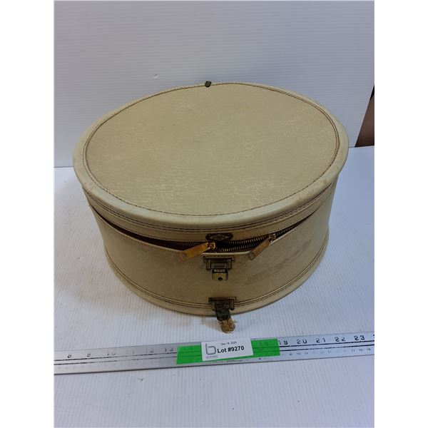 Vintage Olympic Hat Box 16" Diameter