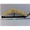 Image 1 : Hawaiian Whalebone Carving with Stand 29" x 10", Pickup Preferred