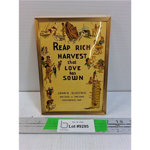 John's Electric Wall Thermometer