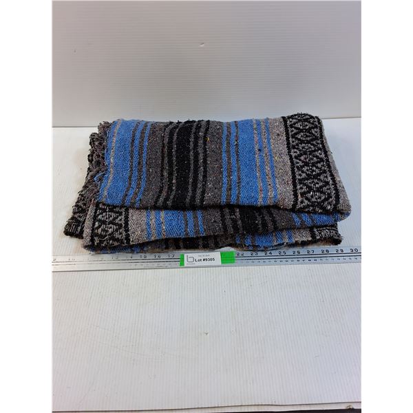 Authentic Mexican Falsa Throw Blanket 48" x 72"
