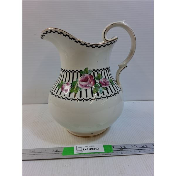 Floral Ashbourne Pitcher 11"