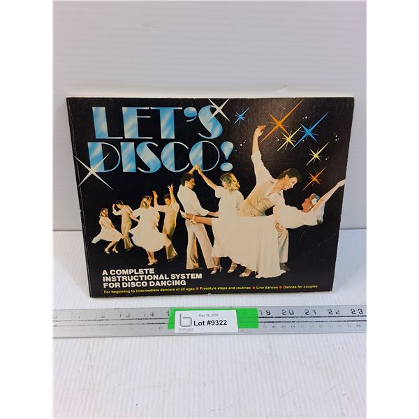 Let's Disco! K-Tel 1978 Instruction Book
