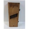 Image 4 : Vintage Wooden Cabbage Slicer/Mandolin - 18" x 7"