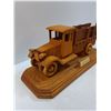 Image 2 : Custom Made Wooden Model T Farm Truck - 1926 Graham Bros Plaque - 16" x 6" x 7"