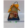 Image 1 : Wooden "Fire Station" Bird Feeder - 7.5" x 7.5" x 10"