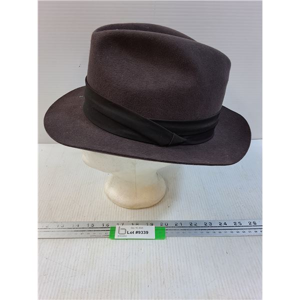 Wool Felt Fedora Hat - Size Large - MANNEQUIN HEAD NOT INCLUDED