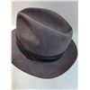 Image 2 : Wool Felt Fedora Hat - Size Large - MANNEQUIN HEAD NOT INCLUDED