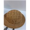 Image 5 : Wicker Pith Helmet Safari Style Hat - Approx Size Large - Adjustable