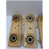 Image 3 : (3) Vintage Hard Mount Electrical Wall Sconces - 12" x 4.5" - As Is, Untested