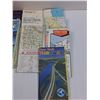 Image 2 : Various Vintage 1960's Road Maps: Ontario, New York, North Dakota, Misc