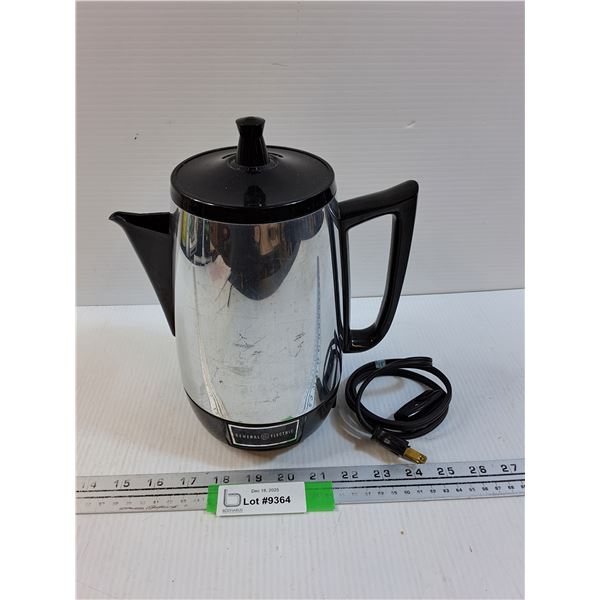 Vintage General Electric Percolator - Powers On