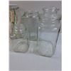 Image 3 : (5) Vintage Glass Jar Containers & Candy Size Jar