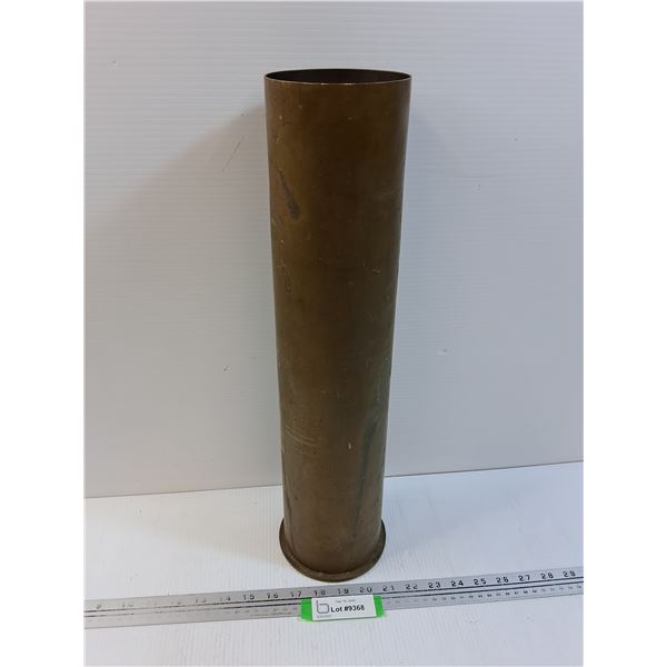 Brass Shell Casing - 105mm - 19.5" x 4.5" - Preferred Pick-Up