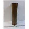 Image 1 : Brass Shell Casing - 105mm - 19.5" x 4.5" - Preferred Pick-Up