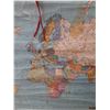 Image 5 : Jersey Milk Map of The World - Some Wear - 54" x 35" - CANNOT SHIP