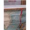 Image 6 : Jersey Milk Map of The World - Some Wear - 54" x 35" - CANNOT SHIP