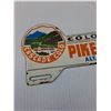 Image 2 : Enamel Metal Sign - Pikes Peak - 8" x 4"