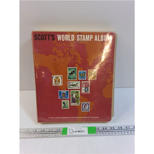 Scott's World Stamp Album