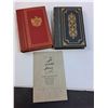 Image 2 : (2) Vintage Style Books- The Red and the Black & Tristam Shandy- New