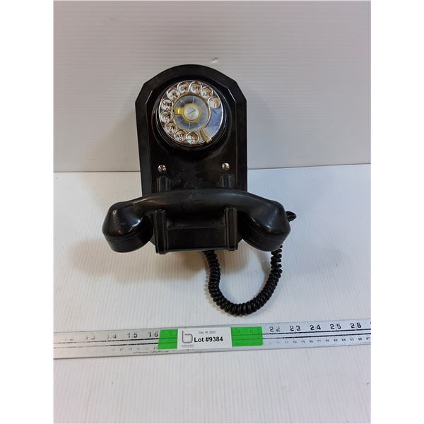 Vintage Rotary Wall Phone- As Is
