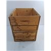 Image 2 : Vintage "Lawrence Winery" Wooden Crate - 14x12x14"