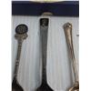 Image 2 : (5) Vintage Souvenir Spoons & Amenity Scissors, 1953 Coronation Box