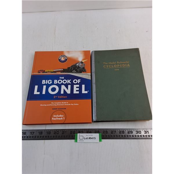 (2) 'Toy Trains' Hard Cover Books