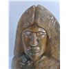 Image 3 : Indigenous Themed Stone Sculpture on Wood Base - 13x12.5x6"