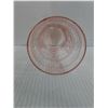 Image 3 : Vintage Pink Glass Vase - 5.5" High