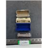 Image 1 : Tombo "Lee Oskar" Japanese Harmonica w/Case, Hohner & ProMaster Harmonica Cases