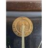 Image 2 : Wood-Framed Las Vegas "Coins" Wall Clock - 10" x 10"